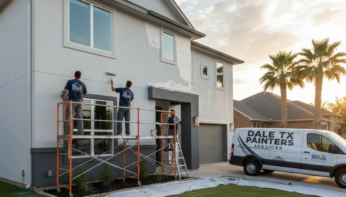 Professional exterior house painting in Austin, TX by skilled local painters