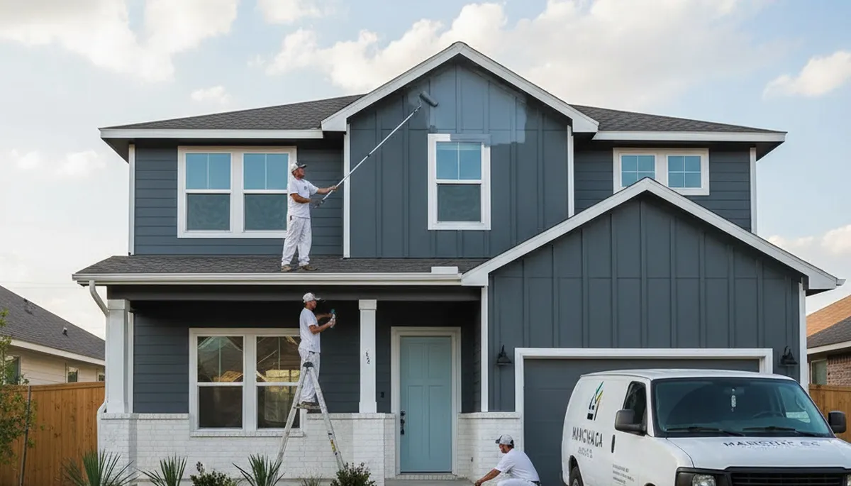 Austin, TX exterior house painting service for professional residential home painting projects