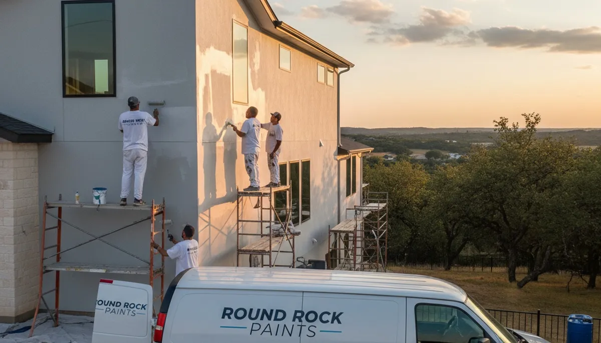 Professional exterior house painting service in Austin TX by skilled local painters